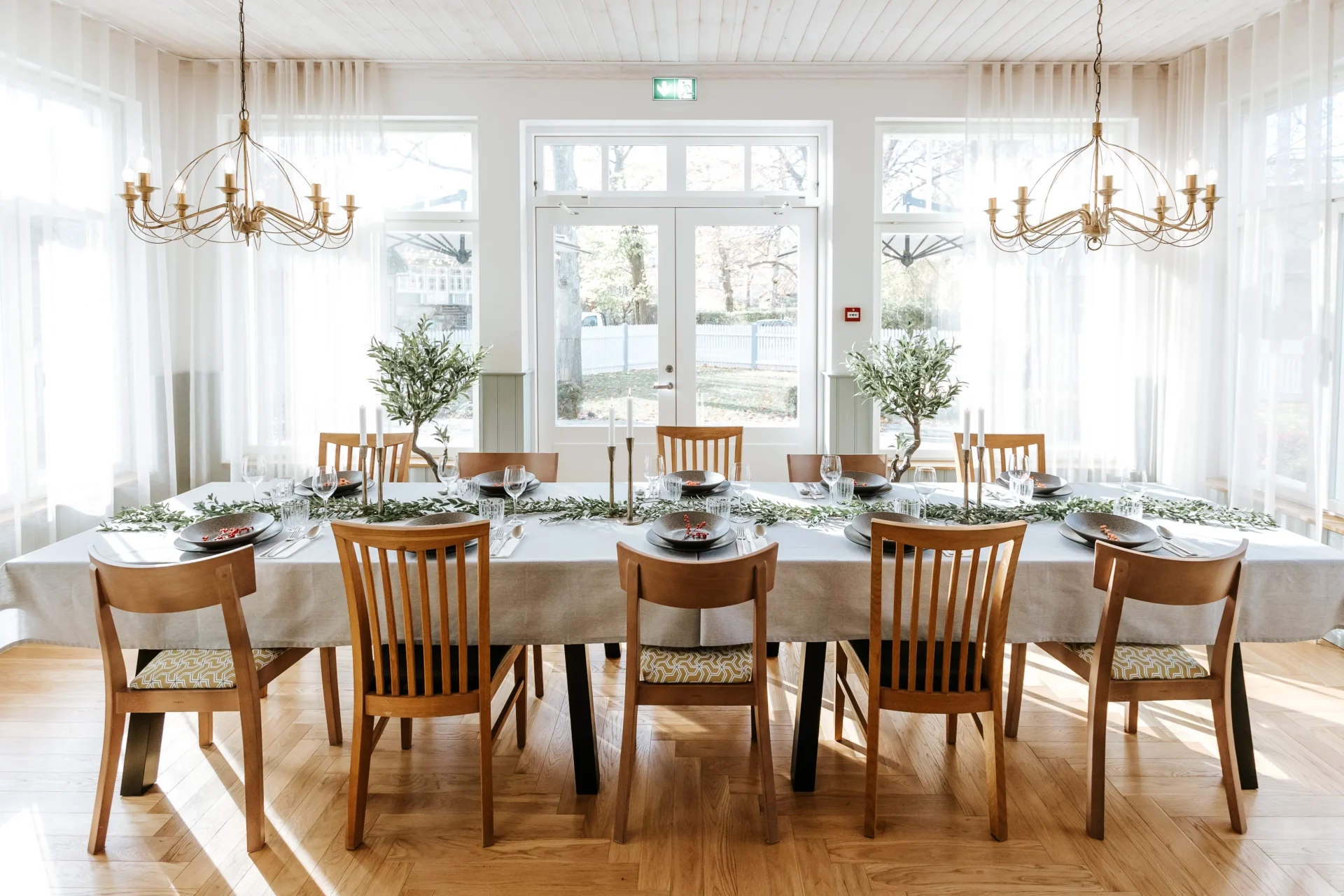 Pidulaud Old Hapsal Hotel verandal