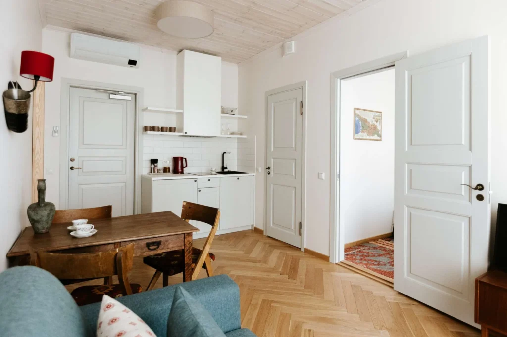 OHH tuba Gruusia majutus Haapsalus elutoa vaade