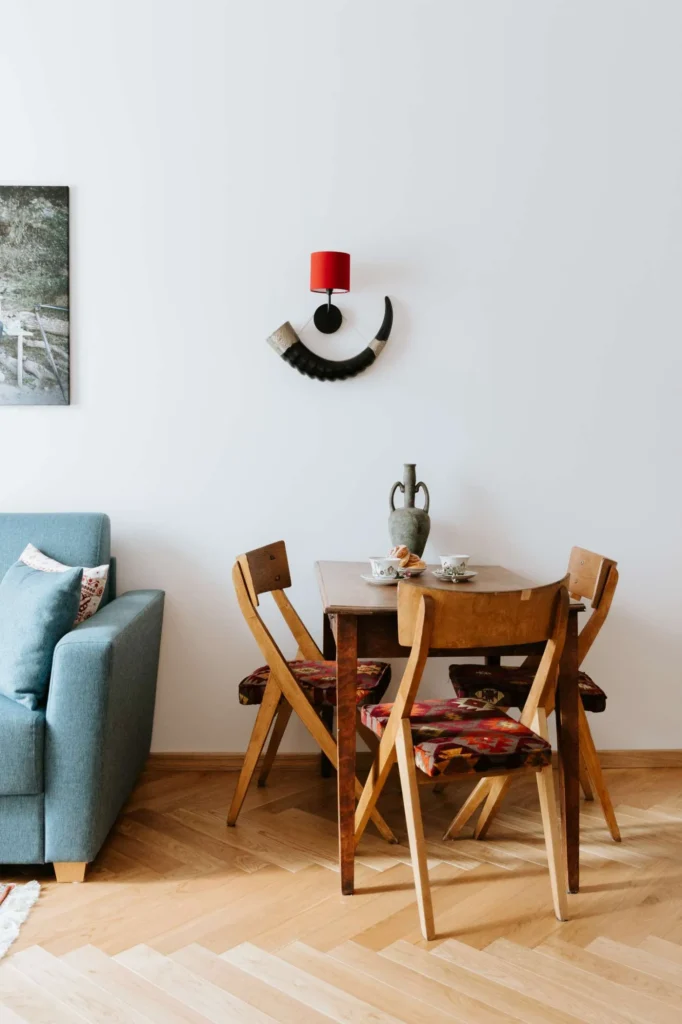 OHH tuba Gruusia majutus Haapsalus elutuba, istumisnurk