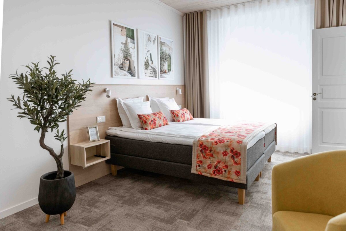 OHH tuba Itaalia majutus Haapsalus voodi, magamistuba