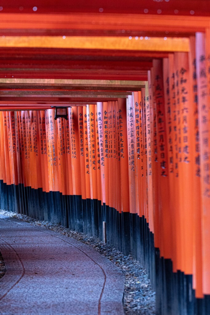torii väravad Kyotos